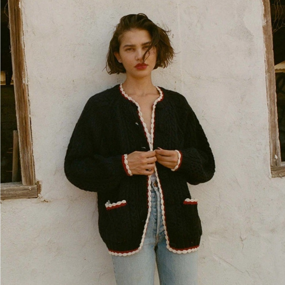 Doen Tamara Cardigan - Navy